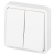 Переключатель Эксперт 11-1526-01 двойн. IP55 10АХ-250В СУ бел. Эра Б0063248