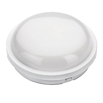 Светильник WP 01 C 13W OP 840 WH D170 LED Bulkhead 167х167х62мм 13Вт 4000К IP65 наклад. бел. Русский Свет 20070123107