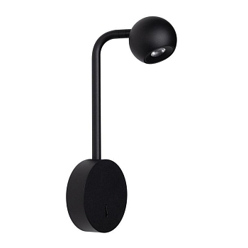 Светильник светодиодный SP-OTTORI-LONG-WALL-6W Warm3000 (BK 30 deg 230В) IP20 металл Arlight 048168