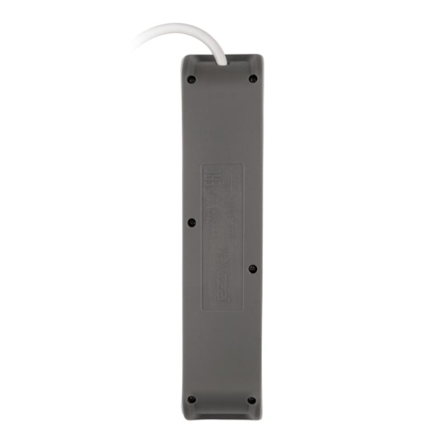 Удлинитель 4х1.4м с заземл. с выкл. бел. ET-04-140W JAZZway 5051799