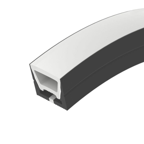 Профиль силиконовый WPH-FLEX-1616-TOP-S11-5m BLACK силикон (уп.5м) Arlight 045759