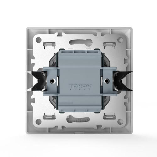 Выключатель 2-кл. СП AVA 10А IP20 в сборе бел. TOKOV LIGHT TKL-AV-V2F-C01