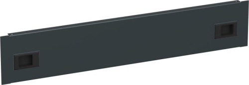 Фальш-панель 19дюйм 2U крепление на защел. черн. by ZPAS РФ ITK ZP-FP05-02U-H-G3-R