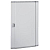 Дверь для шкафов LX3 160/400 метал. выгнутая H=750мм Leg 020254
