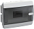 Корпус пластиковый ЩРВ-П-8 IP41 черн. прозр. дверь UNION Compact IEK UIC-KP12-V-08-41-K01