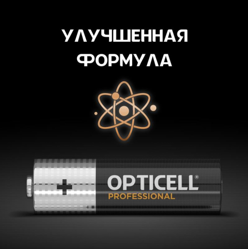 Элемент питания алкалиновый AA/LR6 (блист. 12шт) Professional Opticell 5052005