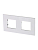 Рамка 2-м 4мод. Zenit бел. ABB 2CLA227200N1101