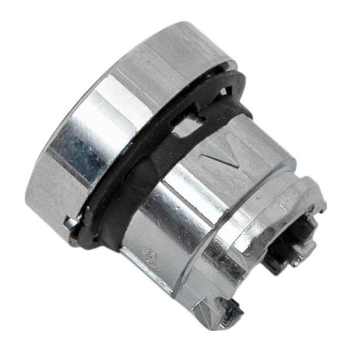 Механизм кнопки исполнительный XB4 черн. плоский возвратный без фиксации без подсветки IP65 EKF XB4BA-BL-65