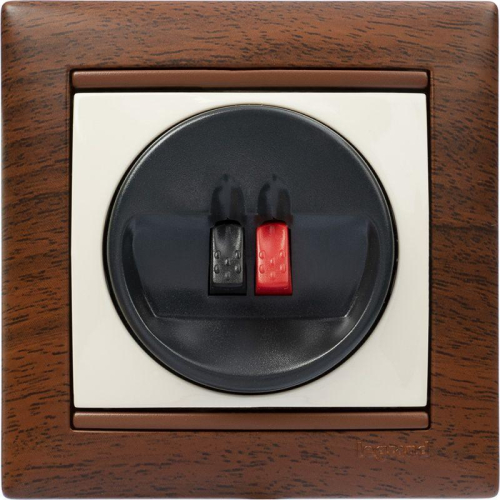 Розетка акустическая одиночная СП Valena механизм сл. кость Leg 774123