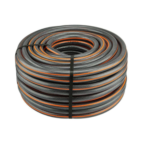 Комплект для полива Стандарт Плюс (шланг ПВХ 3-слойный армированный 3/4дюйм 50м коннекторы адаптер распылитель) ЧЕТЫРЕ СЕЗОНА 62-0227-1-FC