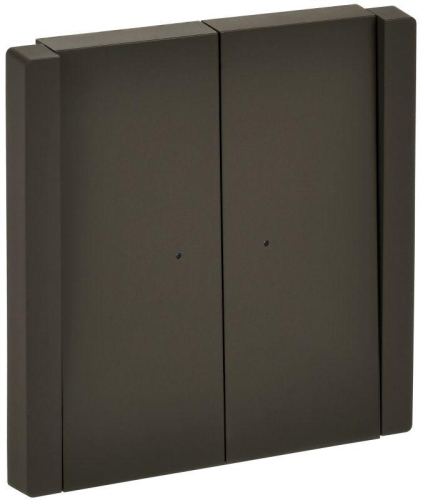 Выключатель проходной 2-кл. СП FORTE&PIANO 10А FP308 с индикацией сер. IEK FP-V22-1-10-1-K03