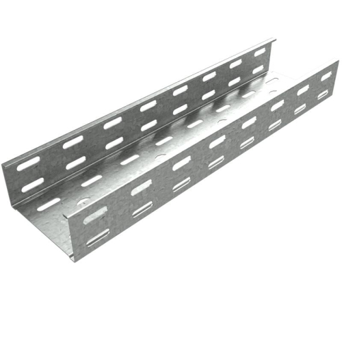 Лоток листовой перфорированный 100х50 L2000 сталь 0.7мм "СТАНДАРТ" LPE50-100-0.7-2000 КМ LO3984