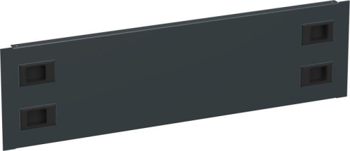 Фальш-панель 19дюйм 3U крепление на защел. черн. by ZPAS РФ ITK ZP-FP05-03U-H-G3-R