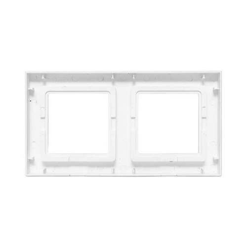 Рамка 2-м Эпика IP44 пластик алюм. EKF UP1-FPA-02-44