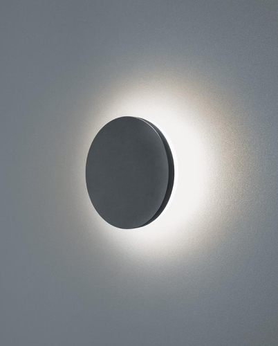 Светильник светодиодный 80 622 NOF-D-W-022-03 12Вт 3000К IP54 770лм для наружной подсветки круг черн. Navigator 80622