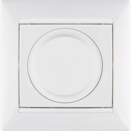 Светорегулятор поворотный универсальный Valena Classic 2-проводный 5-300Вт бел. Leg 774263