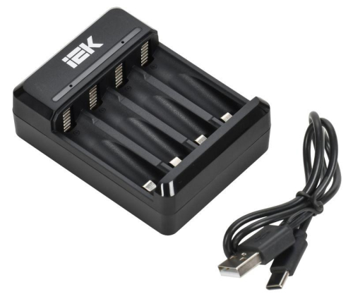 Устройство зарядное NiMH/CD 2-4 AA/AAA 200мА LED IEK ABC11-4-2-TYC-M-020-LED