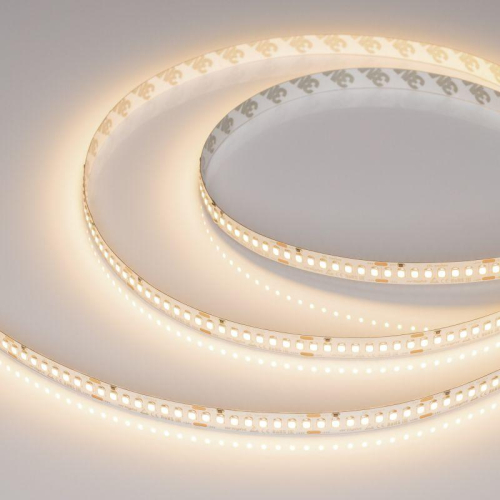 Лента светодиодная UL-A200-10mm 24V Warm 3000К 20Вт/м IP20 2835 высок. эффект. 150лм/Вт (уп.5м) Arlight 037224