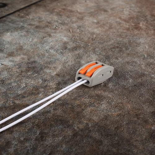 Клемма монтажная рычажного соединения PTC-2P 222-412 BL/10 450В 32А 0.08-2.5(4.0)кв.мм JazzWay 5050709