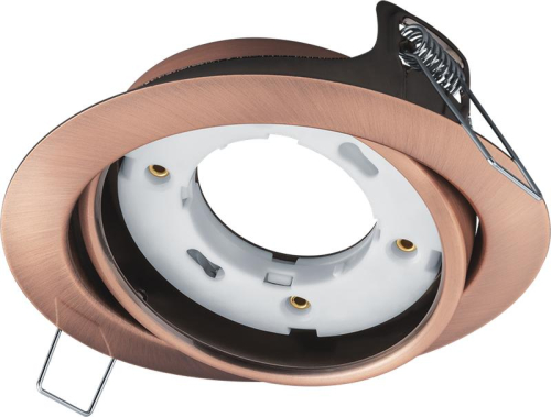 Светильник 93 035 NGX-R5-006-GX53 поворотный черн. медь Navigator 93035