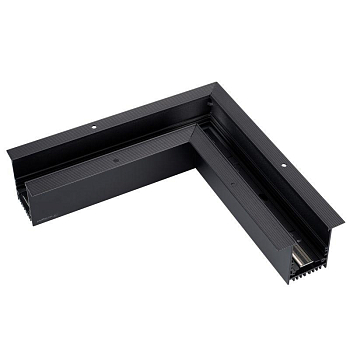 Коннектор угловой MAG-CON-4560-F-L90 (BK 5LN) IP20 металл Arlight 046835