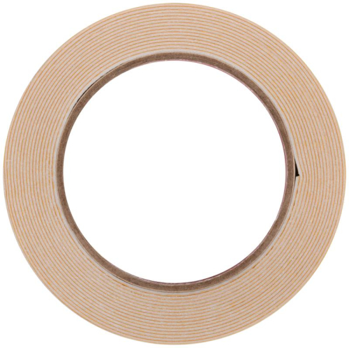 Лентамонтажная клейкая на вспененной основе 12ммх5м черн. КУРС 11781