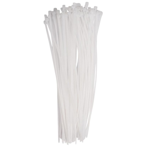 Хомут кабельный PCT 2.5х200-100WH 2.5х200 PA6.6 бел.(уп.100шт) JazzWay 5053618