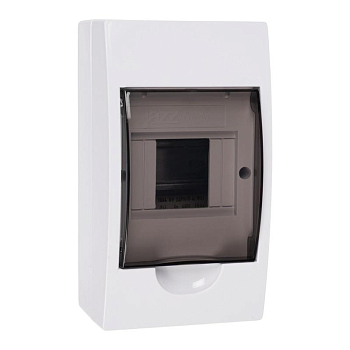 Бокс модульный накладной PDB/W 1004 WH (ЩРН-П- 4) IP41 пластик. Pro JazzWay 5071643