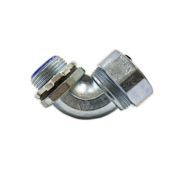 Элемент резьбовой крепежный РКН-20 поворот 90град. с наружн. резьбой ГОФРОМАТИК zeta41211