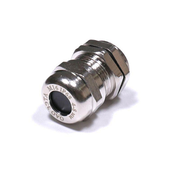 Ввод кабельный М16 IP68 d4-8мм латунь ГОФРОМАТИК zeta30111