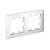 Рамка 2-м AtlasDesign Air бел./дым. бел. SE ATN220102