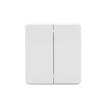 Выключатель 2-кл. СП ROUND MIELE 10А перламутр Kranz KR-78-0706-1