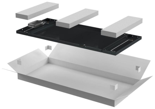 Панель задняя 600мм для шкафа 18U черн. LINEA N ITK LN05-18U6X-ZM