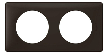 Рамка 2-м Celiane черн. перкаль Leg 066742