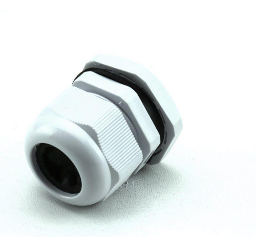 Сальник MG32 d16-21мм IP68 пластик. сер. ГОФРОМАТИК zeta30904