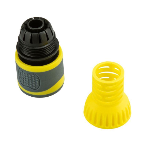 Коннектор для шланга быстросъемный 1/2дюйм с термопластичной резиной и защитой от перегибов Профи ЧЕТЫРЕ СЕЗОНА 62-0300-F