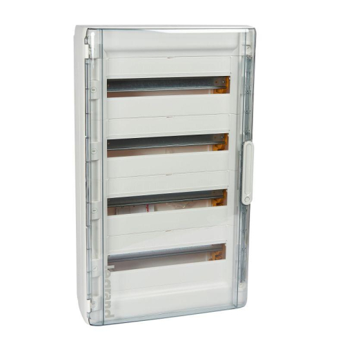 Шкаф XL3 125 4х18мод. прозр. двер. (750х450х128) Leg 401659