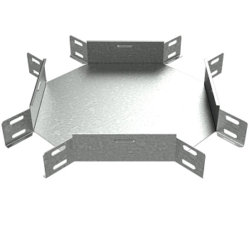 Ответвитель для лотка Х-образ. 50х50-100 сталь 0.8мм XD50-50-100 КМ LO7207