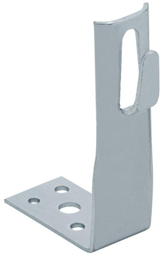 Держатель проводника круглого 6-8мм угловой H=80мм оцинк. сталь HDZ IEK ZDP87-14-1-68-80