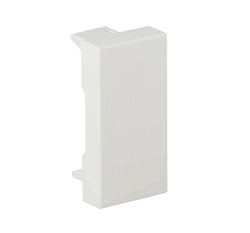 Заглушка модульная 45х22.5мм бел. Рувинил АДЛ 13-906