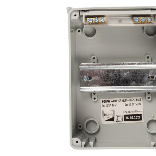 Бокс модульный накладной PDB/W 4005 GR (ЩРН-ПГ- 5) IP65 пластик. Pro JazzWay 5072053