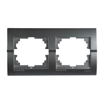 Рамка 2-м Deriy горизонт. сер. LEZARD 702-2900-147