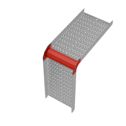 Угол для лотка вертикальный внеш. 90град. 100х600мм "ПЛЮС" HD85 КМ PL18538