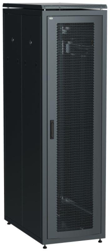 Шкаф сетевой LINEA N 19дюйм 47U 600х1000мм перфорир. двери черн. ITK LN05-47U61-PP