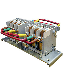 Контактор вакуумный КВТ(Р)-114-25/160-3 У3 трехполюсный 160А 110В 8з+6р реверсивный без реле IP00 Электротехник ET002689