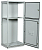 Корпус сборный ВРУ-2 2000х800х450 IP54 SMART IEK YKM51-2000-800-450-54