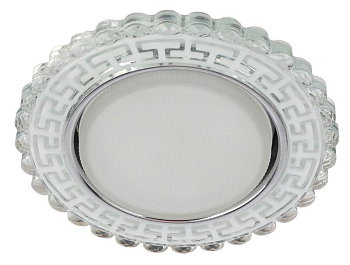 Светильник светодиодный DK LD38 SL GX53 точечный; декор со светодиодной подсветкой зеркальн. ЭРА Б0037392