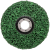 Диск зачистной полимерный посадочный d22.2мм 125мм зел. FIT 39611 Диск зачистной полимерный посадочный d22.2мм 125мм зел. FIT 39611