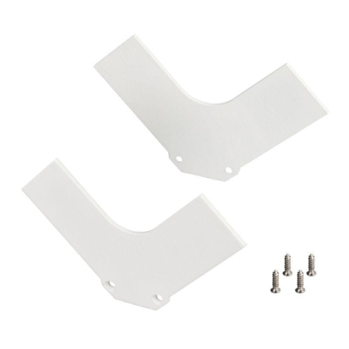 Заглушка ARH-V-DUAL-HID WHITE глухая алюм. Arlight 035647