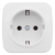 Розетка 1-м ОП Минск 16А IP20 с заземл. бел. Basic EKF EGR16-028-10 Розетка 1-м ОП Минск 16А IP20 с заземл. бел. Basic EKF EGR16-028-10
